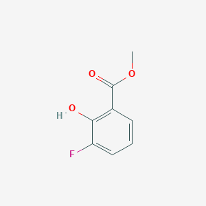 molecular formula C8H7FO3 B1296805 Methyl 3-fluoro-2-hydroxybenzoate CAS No. 70163-98-3