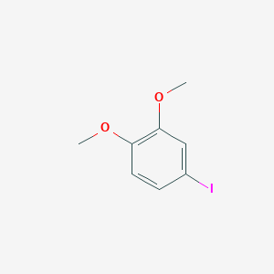 molecular formula C8H9IO2 B1296820 4-碘-1,2-二甲氧基苯 CAS No. 5460-32-2