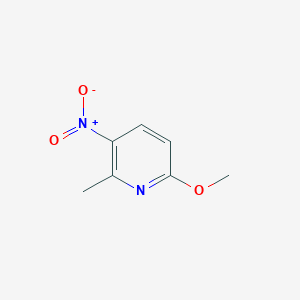 molecular formula C7H8N2O3 B1296822 6-Methoxy-2-methyl-3-nitropyridine CAS No. 5467-69-6