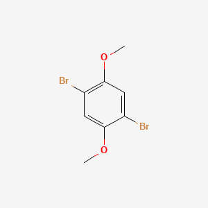 molecular formula C8H8Br2O2 B1296824 1,4-Dibromo-2,5-dimethoxybenzene CAS No. 2674-34-2