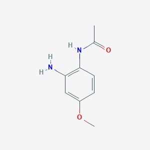 molecular formula C9H12N2O2 B1296831 N-(2-氨基-4-甲氧基苯基)乙酰胺 CAS No. 5472-37-7