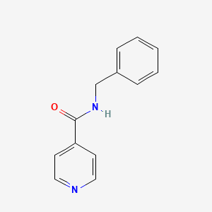 molecular formula C13H12N2O B1296847 N-benzylpyridine-4-carboxamide CAS No. 6320-63-4