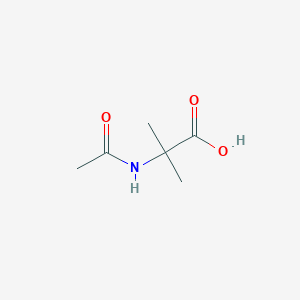 molecular formula C6H11NO3 B1296854 N-acetyl-2-methylalanine CAS No. 5362-00-5