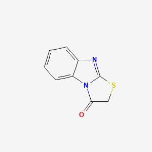 molecular formula C9H6N2OS B1296857 [1,3]thiazolo[3,2-a]benzimidazol-3(2H)-one CAS No. 3042-01-1