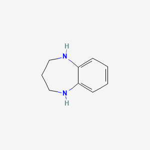 molecular formula C9H12N2 B1296865 2,3,4,5-Tetrahydro-1H-benzo[B][1,4]diazepine CAS No. 6516-89-8