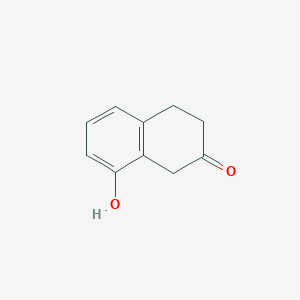 molecular formula C10H10O2 B1296874 8-Hydroxy-2-tetralone CAS No. 53568-05-1