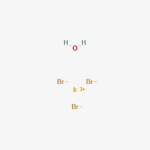 molecular formula Br3H2IrO B12968774 Iridium(III) bromide xhydrate 