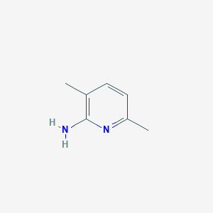 molecular formula C7H10N2 B1296886 3,6-Dimethyl-2-pyridinamine CAS No. 823-61-0
