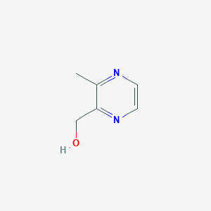 molecular formula C6H8N2O B1296892 (3-Methylpyrazin-2-yl)methanol CAS No. 160818-32-6