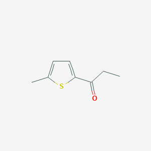 molecular formula C8H10OS B1296895 1-(5-Methylthiophen-2-yl)propan-1-one CAS No. 59303-13-8