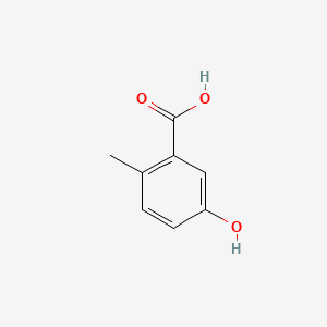 molecular formula C8H8O3 B1296901 5-Hydroxy-2-methylbenzoic acid CAS No. 578-22-3