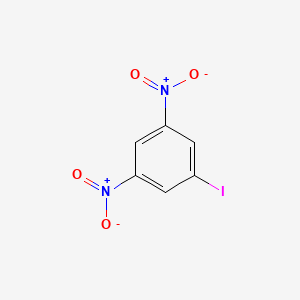 molecular formula C6H3IN2O4 B1296902 1-Iodo-3,5-dinitrobenzene CAS No. 6276-04-6