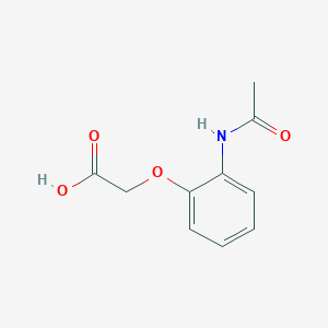 B1296907 2-(2-Acetamidophenoxy)acetic acid CAS No. 1798-12-5