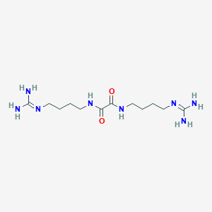 molecular formula C12H26N8O2 B129691 Bis(agmatine)oxalamide CAS No. 151368-32-0