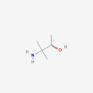 molecular formula C5H13NO B12969189 (S)-3-Amino-3-methylbutan-2-ol 