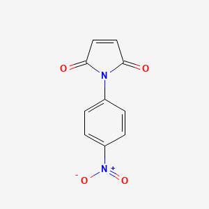 molecular formula C10H6N2O4 B1296921 N-(4-Nitrophenyl)maleimide CAS No. 4338-06-1