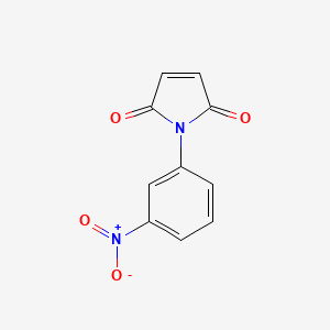 molecular formula C10H6N2O4 B1296922 1-(3-硝基苯基)-1H-吡咯-2,5-二酮 CAS No. 7300-93-8