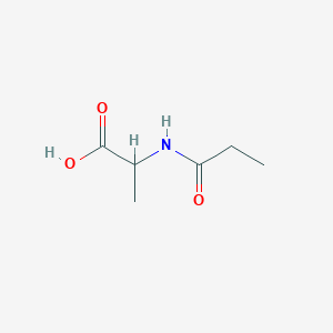 molecular formula C6H11NO3 B1296923 2-(Propanoylamino)propanoic acid CAS No. 56440-46-1