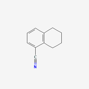 molecular formula C11H11N B1296932 5,6,7,8-Tetrahydronaphthalene-1-carbonitrile CAS No. 29809-13-0