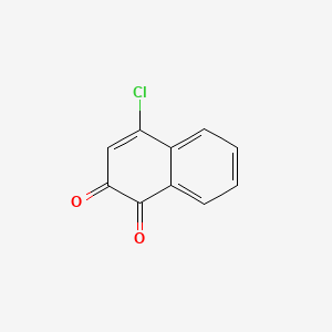 molecular formula C10H5ClO2 B1296933 4-Chloronaphthalene-1,2-dione CAS No. 6655-90-9