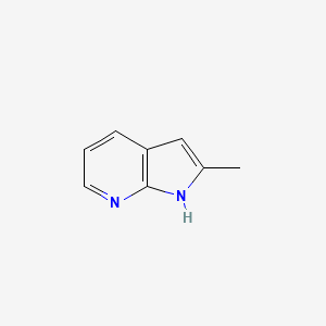 molecular formula C8H8N2 B1296941 2-Methyl-1H-pyrrolo[2,3-b]pyridine CAS No. 23612-48-8