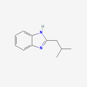 molecular formula C11H14N2 B1296948 2-Isobutyl-1H-benzimidazole CAS No. 5851-45-6