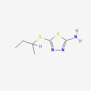 5-(Sec-butylthio)-1,3,4-thiadiazol-2-amine
