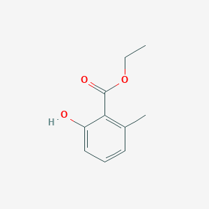 molecular formula C10H12O3 B1296959 Ethyl 2-hydroxy-6-methylbenzoate CAS No. 6555-40-4