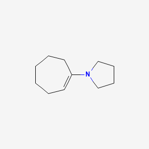 1-(1-Pyrrolidinyl)-1-cycloheptene