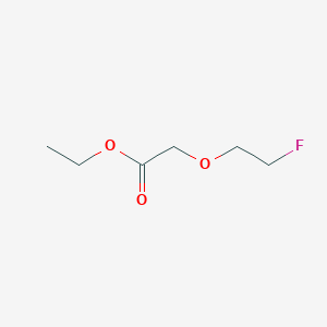 molecular formula C6H11FO3 B12969900 Ethyl 2-(2-fluoroethoxy)acetate 