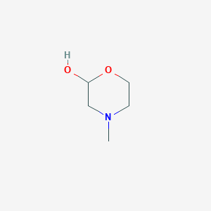 molecular formula C5H11NO2 B12969901 4-Methylmorpholin-2-ol 
