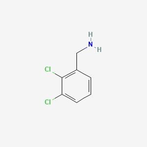 molecular formula C7H7Cl2N B1296994 2,3-二氯苄胺 CAS No. 39226-95-4