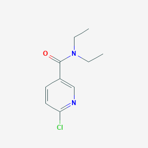 molecular formula C10H13ClN2O B1297000 6-Chloro-N,N-diethylnicotinamide CAS No. 54864-96-9