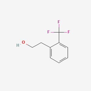 molecular formula C9H9F3O B1297001 2-(Trifluoromethyl)phenethyl alcohol CAS No. 94022-96-5