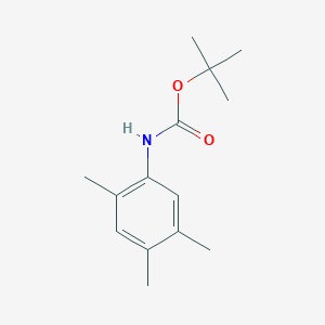 molecular formula C14H21NO2 B12970017 tert-Butyl (2,4,5-trimethylphenyl)carbamate 