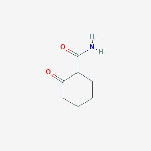 molecular formula C7H11NO2 B1297002 2-氧代环己烷甲酰胺 CAS No. 22945-27-3