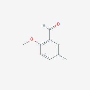 molecular formula C9H10O2 B1297009 2-Methoxy-5-methylbenzaldehyde CAS No. 7083-19-4