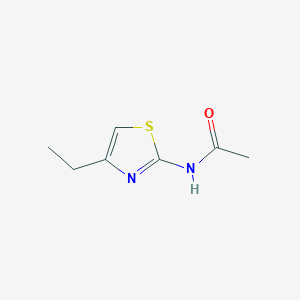 molecular formula C7H10N2OS B12970098 N-(4-Ethylthiazol-2-yl)acetamide 
