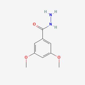 molecular formula C9H12N2O3 B1297025 3,5-Dimethoxybenzohydrazide CAS No. 51707-38-1