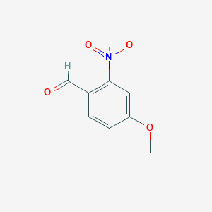 molecular formula C8H7NO4 B1297038 4-Methoxy-2-nitrobenzaldehyde CAS No. 22996-21-0