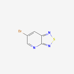 molecular formula C5H2BrN3S B1297047 6-bromo-[1,2,5]thiadiazolo[3,4-b]pyridine CAS No. 72023-75-7