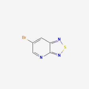 molecular formula C5H2BrN3S B1297047 6-Bromo[1,2,5]thiadiazolo[3,4-b]pyridine CAS No. 72023-75-7