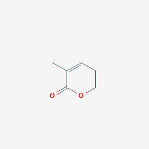 molecular formula C6H8O2 B12970615 3-Methyl-5,6-dihydro-2H-pyran-2-one CAS No. 137867-49-3