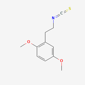 molecular formula C11H13NO2S B1297067 2,5-Dimethoxyphenethyl isothiocyanate CAS No. 56771-74-5