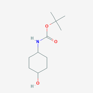 molecular formula C11H21NO3 B129708 Tert-butyl (4-hydroxycyclohexyl)carbamate CAS No. 167081-25-6