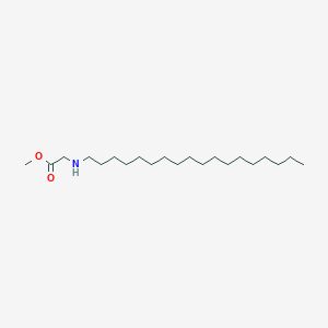 molecular formula C21H43NO2 B12970826 Methyl octadecylglycinate 