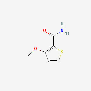 molecular formula C6H7NO2S B1297085 3-Methoxythiophene-2-carboxamide CAS No. 78031-17-1
