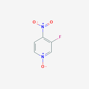 molecular formula C5H3FN2O3 B1297087 3-Fluoro-4-nitropyridine-N-oxide CAS No. 769-54-0