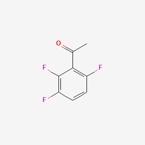 molecular formula C8H5F3O B1297089 2',3',6'-三氟苯甲酮 CAS No. 208173-22-2