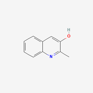 molecular formula C10H9NO B1297092 2-Methylquinolin-3-ol CAS No. 613-19-4